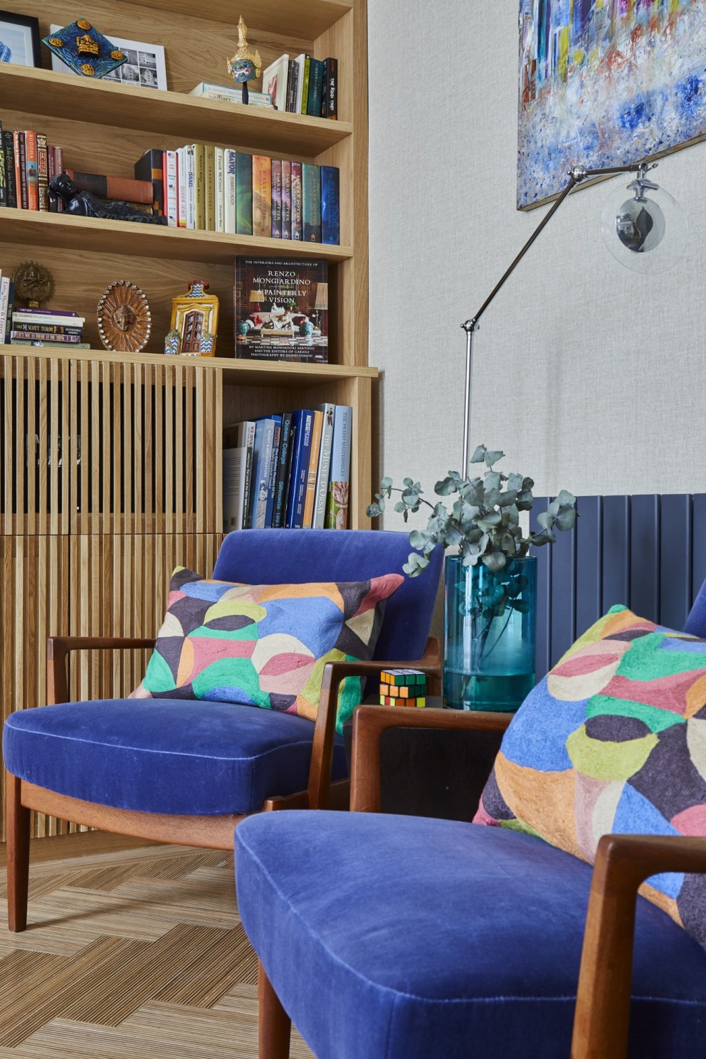 Notting Hill Story | Living room - reading corner | Interior Designers